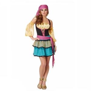Spirit Halloween magical gypsy costume sz M
